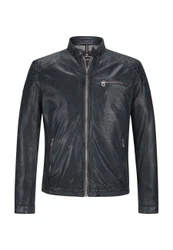 Milestone Lederjacke MS-Elvio Milestone Lederjacke MS-Elvio Frontansicht geschlossen