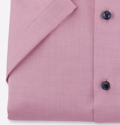 OLYMP Luxor Modern Fit Herrenhemd – Kurzarm | Rosa | Ärmelabschluß OLYMP Luxor Modern Fit Herrenhemd – Kurzarm | Rosa | Ärmelabschluß