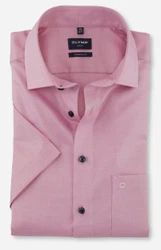 OLYMP Luxor Modern Fit Herrenhemd – Kurzarm | Rosa OLYMP Luxor Modern Fit Herrenhemd – Kurzarm | Rosa