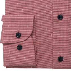 Marvelis Modern Fit Langarmhemd – rot-weiß kariert für stilbewusste Herren Marvelis Langarmhemd Modern fit 7214/44/35 Ärmelabschluß