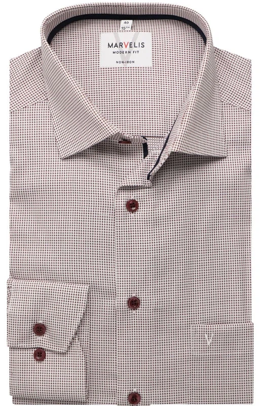 Marvelis Langarmhemd Modern fit 7224/64/35