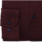 Marvelis Casual Freizeithemd Langarm gemustert rot Detail Ärmelabschluß