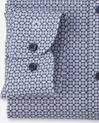 OLYMP Level Five – Body Fit Langarmhemd mit Muster OLYMP Level Five – Body Fit Langarmhemd mit Muster Detail Ärmel