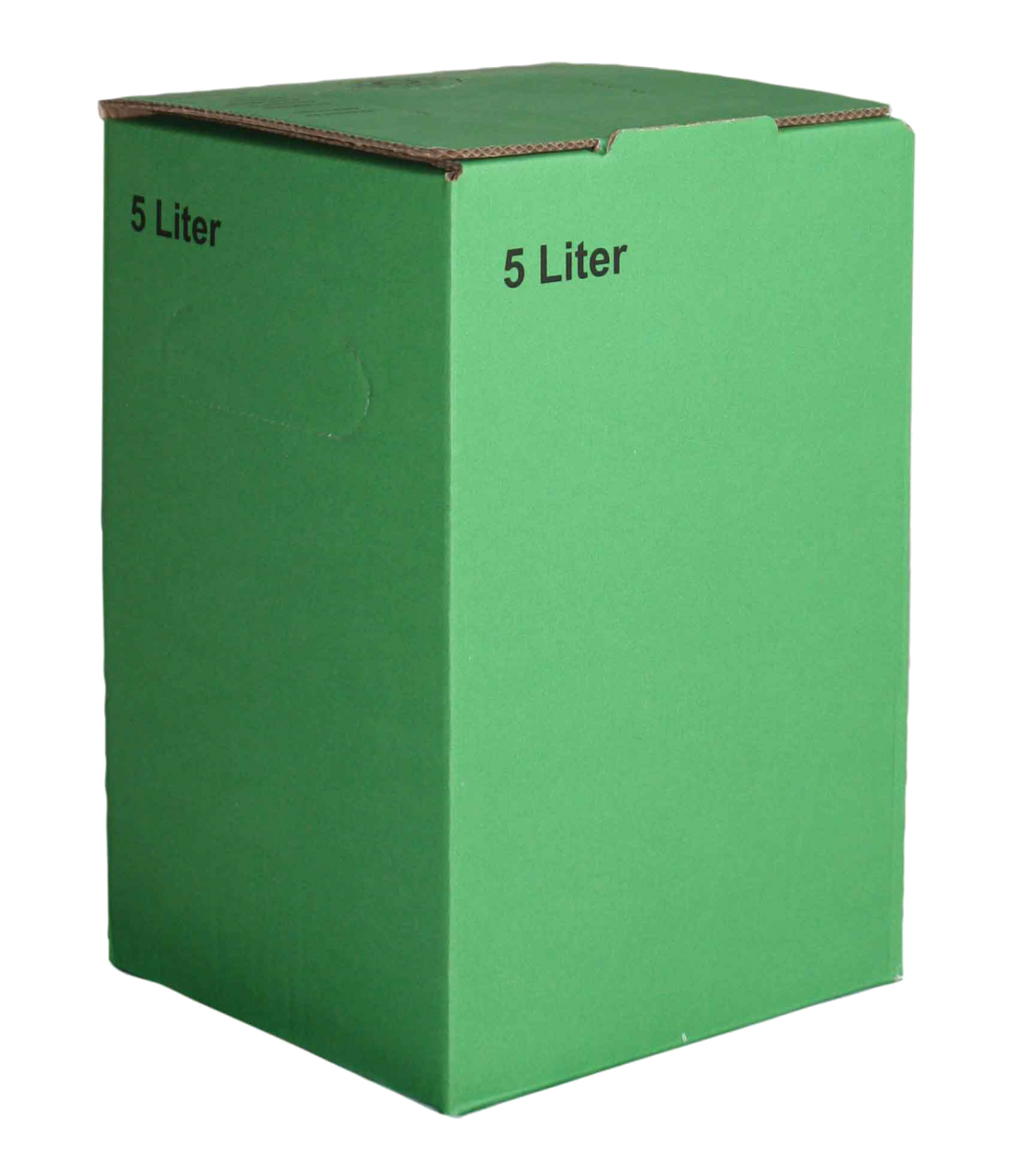 25Stück 5 Liter Bag in Box Karton in Grün Genussecke Seitz