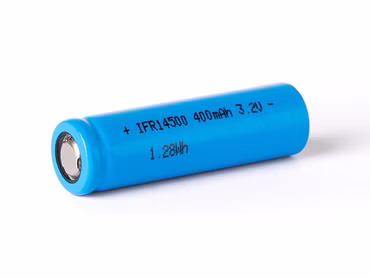 IFR14500 - 400mAh AA LiFePo4 Akku 3.2V flacher Pluspol