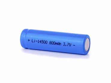 14500A1 - Li-Ionen-Akku 3.6V - 3.7V mit 800mAh Kapazität (ohne Schutzelektronik)