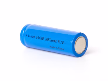 14430 mit 1050mAh 3.6V - 3.7V Lithium-Ionen-Zelle (ohne Schutzelektronik)