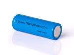17500 Lithium-Ionen-Akku 3.6V - 3.7V mit einer Kapazität von 1200mAh