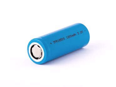 IFR 18500 - 1200mAh 3.2V LiFePo4 Akku (Flat Top) ungeschützt