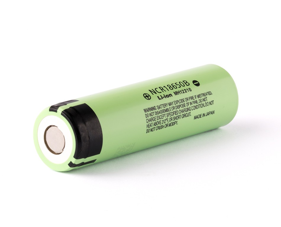 Panasonic 18650 Batterie 3400 mAh 3,7V