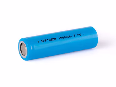 IFR 18650 LiFePo4 1500mAh 3.2V Lithium-Eisenphosphat (Pluspol flach)