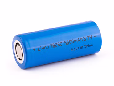 26650C Li-Ionen-Akku 3.6V - 3.7V mit 5500mAh Kapazität und 15A Entladestrom