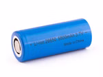 26650C Li-Ionen-Akku 3.6V - 3.7V mit 5500mAh Kapazität und 15A Entladestrom