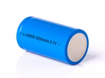 26500 Li-Ionen-Akku 3.6V - 3.7V mit 3200mAh Kapazität 26500 Li-Ionen-Akku 3.6V - 3.7V mit 3200mAh Kapazität
