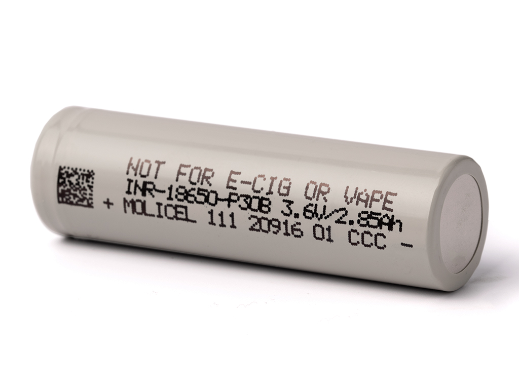 vuse e-zigarette kaufen Molicel INR18650-P30B, 3000mAh 30A Lithium-Ionen-Akku, 3,6V - 3,7V