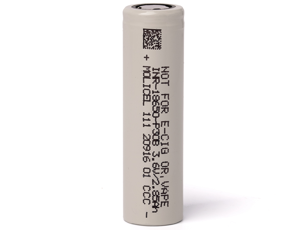 Molicel INR18650-P30B, 3000mAh 30A Lithium-Ionen-Akku, 3,6V - 3,7V