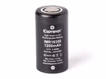 Keeppower IMR18350 - 1200mAh 10A (15A). 3.6V - 3.7V Li-Ionen-Akku