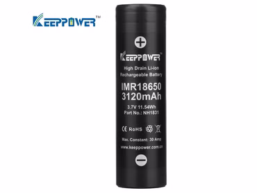 Keeppower IMR18650 - 3120mAh. 3.6V - 3.7V Li-Ionen-Akku (US18650VTC6) max. *30A Keeppower IMR18650 - 3120mAh. 3.6V - 3.7V Li-Ionen-Akku (US18650VTC6) max. *30A