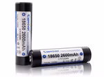 Keeppower 18650 - 2600mAh. 3.6V - 3.7V Li-Ion-Akku PCB geschützt P1826C