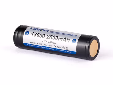 Keeppower 18650 - 2600mAh. 3.7V Li-Ion-Akku geschützt Keeppower 18650 - 2600mAh. 3.7V Li-Ion-Akku geschützt