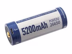 Keeppower 26650 - 5200mAh. Li-Ionen 3.7V - 3.6V - PCB geschützt. mit USB Lademöglichkeit P2652U