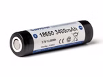 Keeppower 18650 - 3400mAh. 3.7V Li-Ion-Akku geschützt (Flache Pluspol)