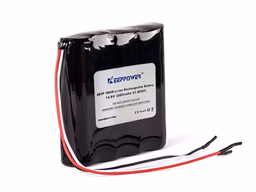 Keeppower 4S1P 3500mAh 14.8V Li-Ion-Akkupack mit BMS-Schutz