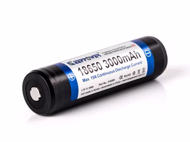 Keeppower R 18650 3000mAh 3.6V - 3.7V Li-Ion-Akku PCB geschützt Keeppower R 18650 3000mAh 3.6V - 3.7V Li-Ion-Akku PCB geschützt