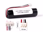 Keeppower 1S1P 18650  3.6V - 3.7V 3500mAh Li-Ion-Akku mit BMS-Schutz und Stecker