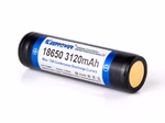 Keeppower R 18650 3120mAh 3.6V - 3.7V Li-Ion-Akku geschützt (Pluspol erhöht)