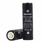 Keeppower IMR18650 - 2900mAh. 3.7V Li-Ion-Akku 10A (Flat Top)