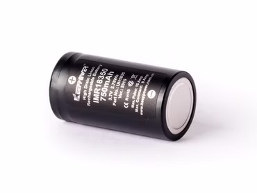 Keeppower IMR18350 - 750mAh. 3.7V (8A) Li-Ion-Akku Keeppower IMR18350 - 750mAh. 3.7V (8A) Li-Ion-Akku