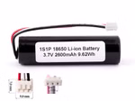Keeppower 1S1P 18650 2600mAh Li-Ion-Akku mit BMS-Schutz (18650 26J) und Kabelanschluss Keeppower 1S1P 18650 2600mAh Li-Ion-Akku mit BMS-Schutz (18650 26J) und Kabelanschluss