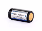 Keeppower RCR123A 16340 - 800mAh. 3.6V - 3.7V Li-Ionen-Akku geschützt Keeppower RCR123A 16340 - 800mAh. 3.6V - 3.7V Li-Ionen-Akku geschützt