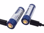 AA 1.5V 2925mWh (ca. 1950mAh) Lithium Ionen Akku (Wiederaufladbar über micro USB) AA 1.5V 2925mWh (ca. 1950mAh) Lithium Ionen Akku (Wiederaufladbar über micro USB)