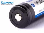 Keeppower 16650 mit 2100mAh 3.6V - 3.7V Li-Ion-Akku geschützt (Pluspol erhöht) Keeppower 16650 mit 2100mAh 3.6V - 3.7V Li-Ion-Akku geschützt (Pluspol erhöht)