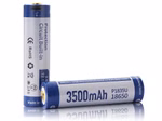 Keeppower 18650 - 3500mAh. Li-Ionen 3.7V - 3.6V - PCB geschützt mit USB Lademöglichkeit P1835U Keeppower 18650 - 3500mAh. Li-Ionen 3.7V - 3.6V - PCB geschützt mit USB Lademöglichkeit P1835U