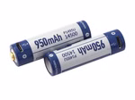 Keeppower 14500 - 950mAh Li-Ionen 3.7V - 3.6V mit USB Lademöglichkeit und PCB P1495U