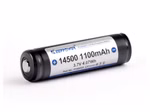 Keeppower 14500 - 1100 mAh. 3.6 - 3.7V Li-Ion-Akku PCB geschützt P1450C3 Keeppower 14500 - 1100 mAh. 3.6 - 3.7V Li-Ion-Akku PCB geschützt P1450C3