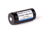 Keeppower 18350 - 1400mAh. 3.6V - 3.7V Li-Ionen-Akku PCB geschützt