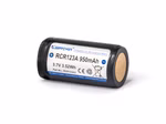 RCR123A 16340 - *950mAh. 3.6V - 3.7V Li-Ionen-Akku *PCB/BMS