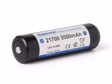 Keeppower 21700 - 5500mAh. 3.6V - 3.7V Li-Ion-Akku *BMS/PCB geschützt P2155C Keeppower 21700 - 5500mAh. 3.6V - 3.7V Li-Ion-Akku *BMS/PCB geschützt P2155C