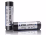 Keeppower 21700 - 5500mAh. 3.6V - 3.7V Li-Ion-Akku *BMS/PCB geschützt P2155C