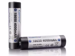 Keeppower 18650 - 4000mAh 3.6V - 3.7V Li-Ion-Akku mit Schutzelektronik  (Pluspol erhöht) P1840C