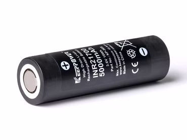 Keeppower INR21700 - 5000mAh. 3.6V - 3.7V KP-50S Li-ion Akku High Drain (Samsung 50S) 45A* Keeppower INR21700 - 5000mAh. 3.6V - 3.7V KP-50S Li-ion Akku High Drain (Samsung 50S) 45A*