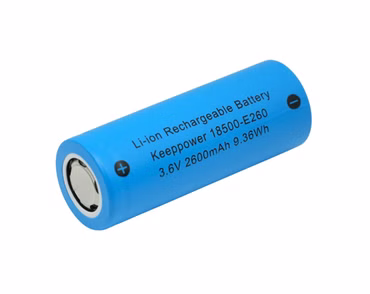 18500-E260 Li-Ionen-Akku 3,6V - 3,7V mit 2600mAh