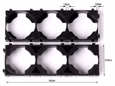 Abstandshalter für drei Zellen 21 mm Durchmesser