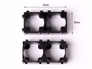 Abstandshalter für zwei Zellen 18 mm Durchmesser