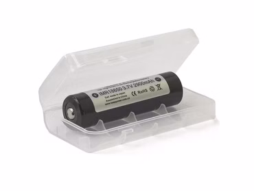 Keeppower Box für 2x 18650 (transparent) M3