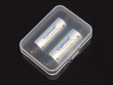 Plastikbox Keeppower D2 für 2x 18500 oder 2x 18350 transparent